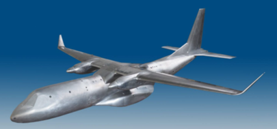 Wind tunnel model. Image